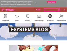 Tablet Screenshot of blogs.t-systems.de